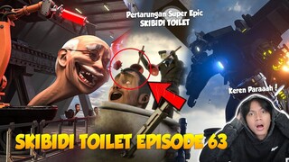 EPISODE SKIBIDI TOILET 63 TERBARU? PERTEMPURAN SUPER EPIC DARI MASA DEPAN SKIBIDI TOILET, KEREEEN!😱