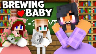 Monster School : APHMAU BREWING BABY - Minecraft Animation