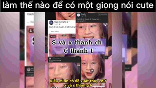 Làm thế nào để có một giọng nói cuteee