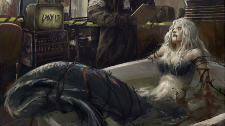 มีนักเรียนขอให้ฉันวาดนางเงือกสไตล์นี้…