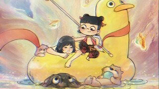 电影《哪吒之魔童降世》为《深海》打call！