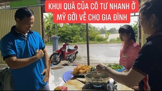 Tôi Người Miền Tây.! Khui quà MTQ ở Mỹ gởi tặng cho gia đình.