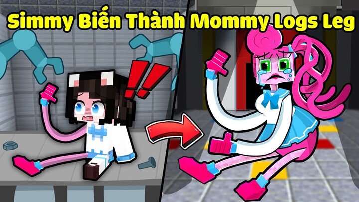 Mèo Simmy Bị Đưa Thí Nghiệp Trở Thành "MOMMY LONG LEGS" Trong Minecraft