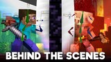 Player VS Piglin: BEHIND THE SCENES - Alex and Steve Life (Minecraft Animation)
