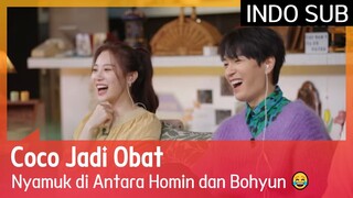 Coco Jadi Obat Nyamuk di Antara Homin dan Bohyun 😂 #EXchange 🇮🇩INDOSUB🇮🇩