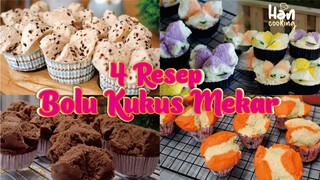 4 RESEP BOLU KUKUS MEKAR ANTI GAGAL!!