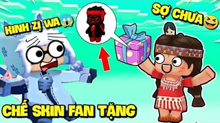 MEOWPEO CHẾ TẠO SKIN KINH DỊ TỪ QUÀ TẶNG CỦA FAN TRONG MINI WORLD VÀ CÁI KẾT BẤT NGỜ