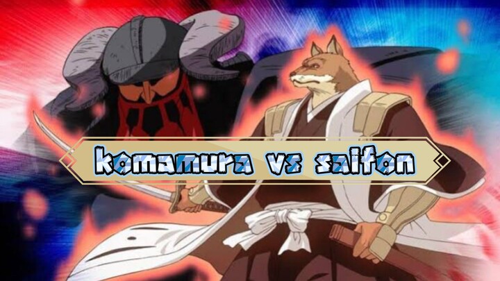 Pertarungan Komamura VS Saifon: Bleach