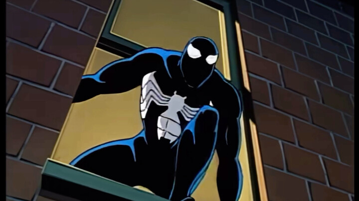 Badak: Kurasa kamu sebaiknya mengenakan yang hitam. Spider-Man: Kalau aku pakai, kamu malah tidak se