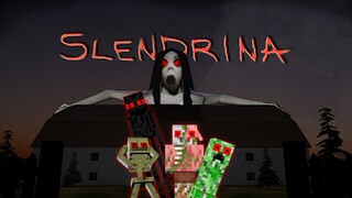 Monster School : SCARY SLENDRINA THE CELLAR CHALLENGE - Minecraft Animation