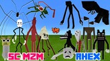 Trevor Henderson Creatures (SC MZM GUY) vs. Trevor Henderson Creatures (Rhex) | Minecraft