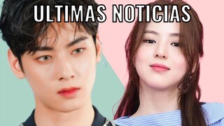 CHA EUN WOO Y HAN SO HEE DESATAN RUMORES + HYUN BIN Y SON YE JIN VISTOS SEPARADOS