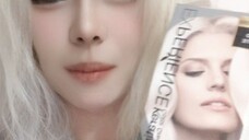 สีย้อมผมดีแคชเคราตินวิธีทำผมสีฟ้านมสด