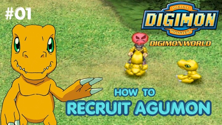 CARA MEREKRUT AGUMON | DIGIMON WORLD