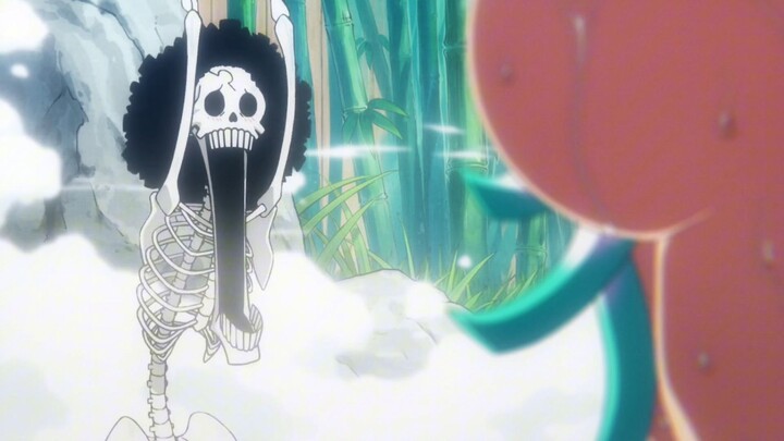 Bahagianya Brook liat buah Yamato 🫠