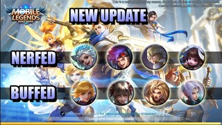 NEW UPDATE - FANNY BUFF, MASHA'S NEW DAMAGE REDUCTION, NEW TURTLE BUFF