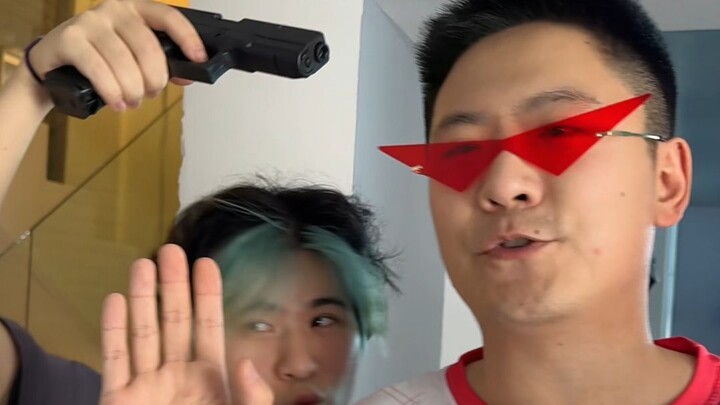 The ninja just refuses to leave my house!