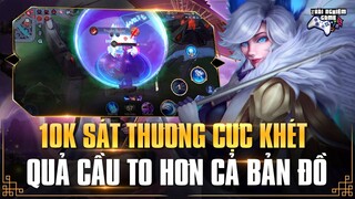 Cầu to hơn bản đồ, Nổ 10k sát thương Liliana cầu càng to dame càng khủng, TNG