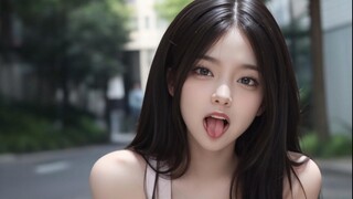 长发美女