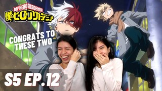 My Hero Academia Season 5 Ep. 12 | FINALLY GOT THEIR LICENSE! | tiff and stiff reacts