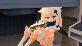 [Genshin Impact /SFM] Akhirnya menunggu waktu untuk sandwich - animasi yang saya buat setelah bagian bawah keamanan kecil saya bengkok [SUJIKAN]