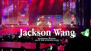 JACKSON WANG - Kpop Masterz ในมะนิลา 🎥 07292022 การแสดง fancam