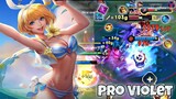 Violet Dragon Lane Pro Gameplay | High Rank Intense Match | Arena of Valor | Liên Quân mobile | CoT