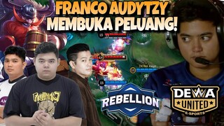 HOOK FRANCO AUDYTZY MVP !! MEMBAWA KEMENANGAN !! RBL VS DEWA MATCH 3 - MPL S13