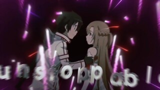 Unstoppable Kirito x Asuna