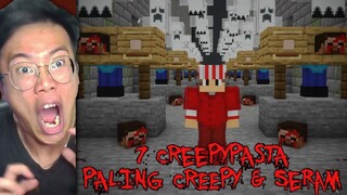FIX INILAH 7 Creepypasta TERANEH Yang Pernah Ada Di Minecraft Pt.80 (3 JUMPSCARE Katanya)