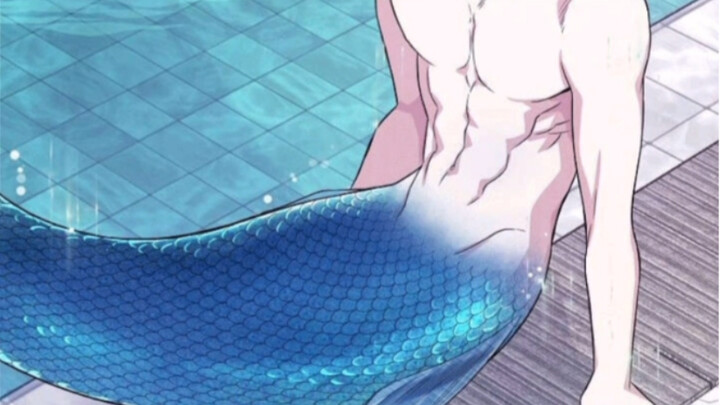 [Interracial] Mermaid Prince Top x Cute Little Bottom | If you see my true self, you must be respons