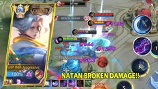 NATAN CRITICAL BEST BUILD 2023 | TOP GLOBAL NATAN | MLBB