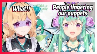Finana Tells Pomu She Saw Ryuguards Fingering Her NijiPuppet on Twitter [Nijisanji EN Vtuber Clip]