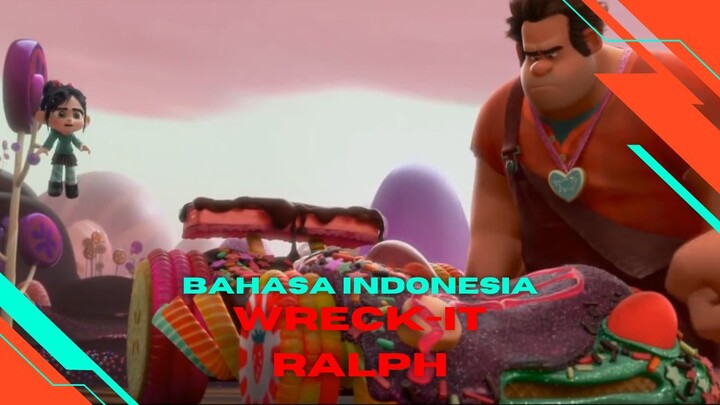 Ralph Menghancurkan Mobil Vanellope Bahasa Indonesia | Wreck-It Ralph