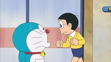 Doraemon (2005) Tập 499: Áo choàng trong suốt - Cô bé mang giày đỏ (Full Vietsub)