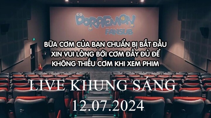 Live khung sáng - 12.7.2024 : Nobita và viện bảo tảng bảo bối ( vietsub by doraemonfansub )