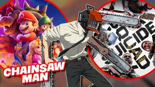 OTRAS 7 NOTICIAS RANDOM | CHAINSAW MAN LA PELICULA, SUPER MARIO BROS 2, ARKHAMVERSO, OREO, WONKA