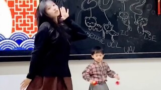 Brave Kpop people at the International High School New Year's Eve Party