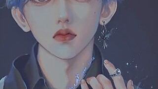 【Procreate】Drawing a man