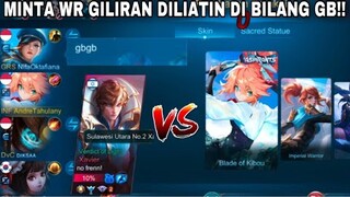 MINTA LIATIN WR, GILIRAN DI LIATIN MALAH DI BILANG GB!! FANNY VS TOP 2 XAVIER AUTO SERIUS MODE ON!!