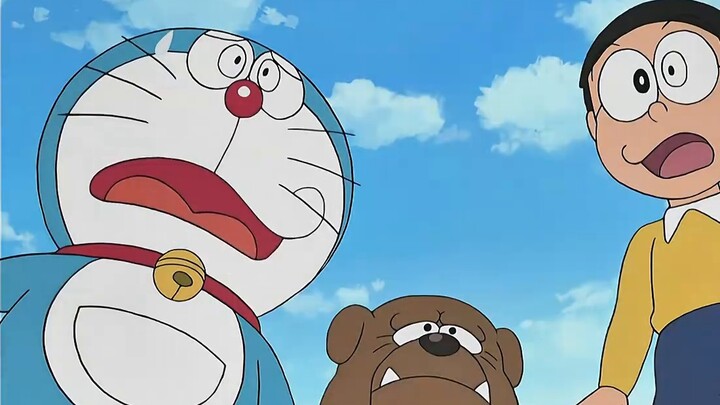 Nobita wanted to give himself a gift with a gift wrap, but ended up summoning Thor #Doraemon