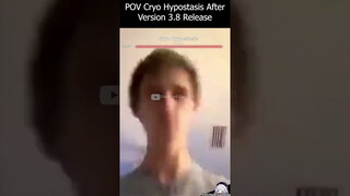 Cryo Hypostasis Situation Right Now