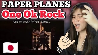 ONE OK ROCK I PAPER PLANES LIVE I REACTION VIDEO