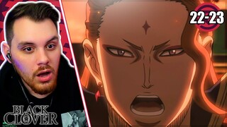 ASTA'S NEW RIVAL?! || BLACK CLOVER Episode 22 and 23 REACTION + REVIEW