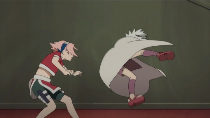 fighting Sakura  vs Karenbana