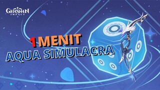 AUTO NGERTI SOAL SKILL AQUA SIMULACRA - Genshin Impact