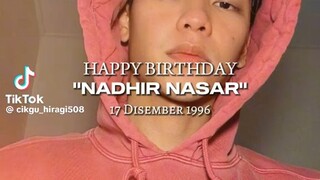 happy birthday nadhir