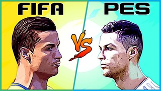 CRISTIANO RONALDO evolution FIFA vs PES [2003 - 2020]