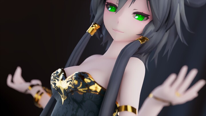 [Canary cheongsam/Luo Tianyi] The bird dances in the screen