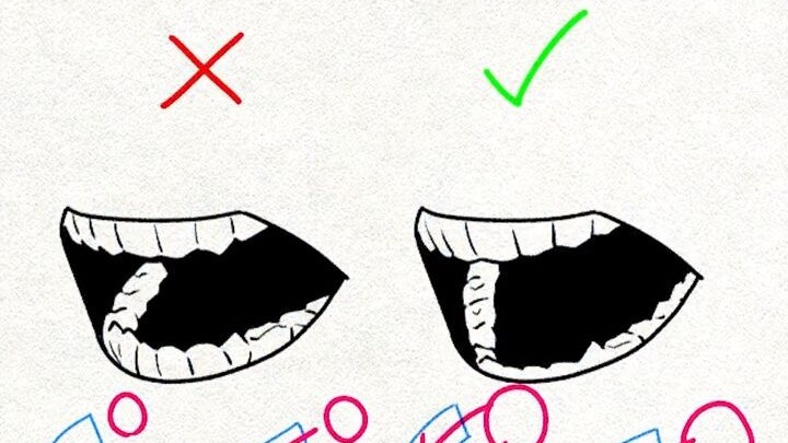 【Kawaiisensei】Detail Super! Cara Menggambar Gigi yang Benar